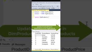 SQL Tricks  Update FROM a Select SQL Query [upl. by Red325]