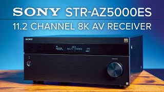 Sony STRAZ5000ES 112 Channel 8K AV Home Theater Receiver  The Best Bang for Your Buck AVR 🤔 [upl. by Opiak279]