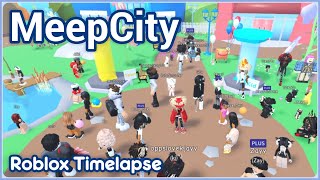 MeepCity  Roblox Timelapse [upl. by Garvy]