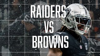 Raiders vs Browns Highlights  NFL Football  Week 4  2024   LasVegasSports [upl. by Tandie]