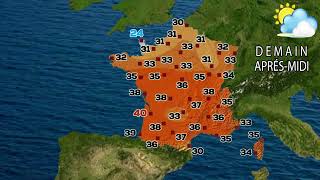 prévision météo France du Dimanche 11 au Samedi 17 Août 2024 [upl. by Adiam572]