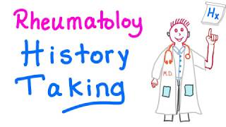 How to Take a Good Patient History  Rheumatology Series [upl. by Seely]