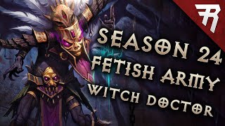 Diablo 3 Season 30 Witch Doctor Zunimassa Poison Dart Build Guide 277 [upl. by Australia832]