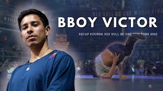 Bboy Victor Rounds Redbull Bc one [upl. by Christalle863]