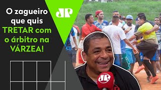 Histórias do Vampeta o zagueiro que quis TRETAR com um árbitro na VÁRZEA [upl. by Alletse]