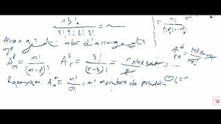 Dénombrement 3éme Math sc tech PermutationArrangemencombinaison [upl. by Seerdi]