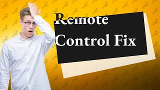 Why cant I control my soundbar with my TV remote [upl. by Joline680]