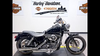 2014 Harley Davidson Dyna Street Bob FXDB 25095 Miles Vivid Black [upl. by Kabab]