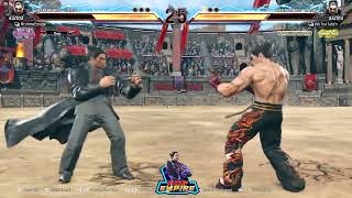 Kazuya With Some Particular Set Of Skills Vs Callous Cyclone [upl. by Segroeg294]