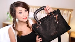 Whats In My Handbag 2015 Edition  Zoella [upl. by Monetta473]