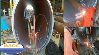 36inch pipe 70mm chrembing in work shopshortsyoutube mechanical all work [upl. by Memberg]