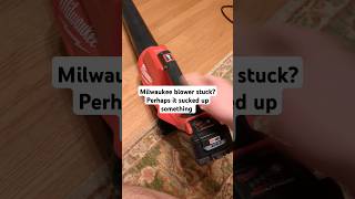 How to fix a Milwaukee leaf blower that wont turn [upl. by Eednyl]