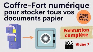 CoffreFort numérique comment déplacer  supprimer un fichier ou dossier [upl. by Bounds86]