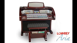 Allens Music Organ amp Keyboard Showcase 3  Lowrey Aria [upl. by Adekahs]