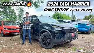 2024 Tata Harrier Dark Edition Adventure Plus Manual ₹ 2224 Lakhs Most Detailed Review  Moter Jet [upl. by Annemarie]