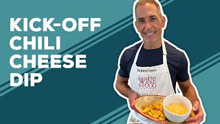 Love amp Best Dishes KickOff Chili Cheese Dip Recipe  Tailgating Week [upl. by Anik]