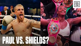 I Could Beat Jake Paul Says Claressa Shields [upl. by Nyret689]