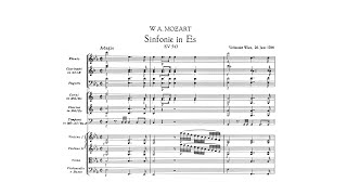 Mozart Symphony No 39 in Eflat major K 543 with Score [upl. by Ynnus]