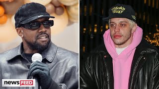 Pete Davidson SHADES Kanye West On IG [upl. by Hilaria]