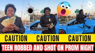 Teen Gets R0BBED and SH0T On PROM NIGHT After Flashing Money 💰 [upl. by Deehahs]