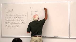 Fluid Mechanics Fundamental Concepts Fluid Properties 1 of 34 [upl. by Aivizt]