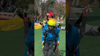 Paragliding in pokhara adventuretourism paraglidingthrills goprohero8black pilot  Danny Pandey [upl. by Vacuva]