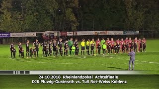 DJK PluwigGusterath vs TuS RotWeiss Koblenz [upl. by Geordie541]