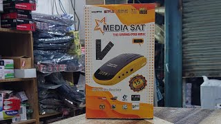 Mediasat  T12  Grand  Pro Max Digital Satellite Reciver High defination [upl. by Anelrihs23]