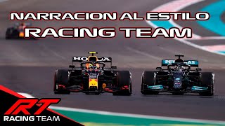 💣 CHECO Vs HAMILTON y MAX Vs HAMILTON Las PELEAS en ABU DHABI NARRADAS al ESTILO RACING TEAM F1👏 [upl. by Snashall883]