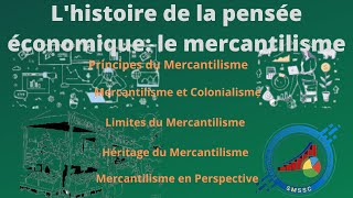 lhistoire de la pensée économique le mercantilisme expliqué [upl. by Schober551]