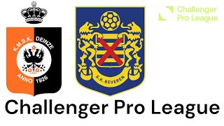 KMSK Deinze  SK Beveren Challenger Pro League  03112024 [upl. by Euqnomod]