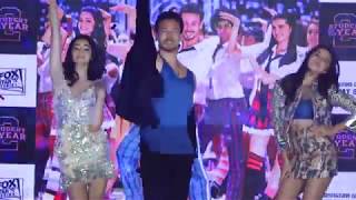 Tiger Shroff Ananya amp Tara show their moves during SOTY 2 song launch [upl. by Origra]