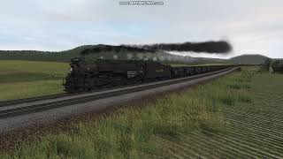 TRS22 Nickel Plate Road late steam action [upl. by Hemphill]