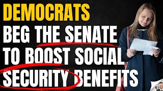 Democrats Beg Pre Trump Senate To Increase Social Security Benefits [upl. by Mich]