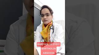 Bartholin CystBartholin abscessvulvar abscessDrNaimaBanoyoutubeshortvideo [upl. by Darnoc]