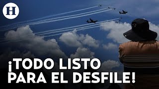 La armada de México está lista para el desfile del 16 de septiembre ¡Así fueron los ensayos [upl. by Susan527]