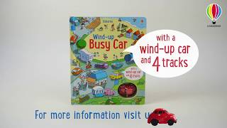 The Usborne Windup Busy Car  in action [upl. by Dodwell]