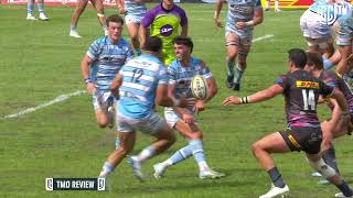 Amazing NoLook Pass Creates Try Before Being Disallowed  Stormers vs Glasgow URC [upl. by Yelrihs]