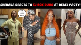 Shebada reacts to TJ BOX DUNG at Rebel Party [upl. by Hares417]