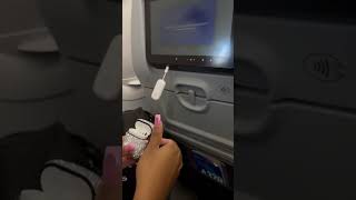 Travel gadgets are the best Airfly connects your airpods to the plane tv [upl. by Nnylhtak]