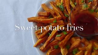 Patate dolci fritte [upl. by Tobin]