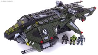 Mega Bloks Halo UNSC Vulture Gunship review [upl. by Ativ891]