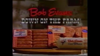 Bob Evans Meats Commercial 1991 [upl. by Dyann]