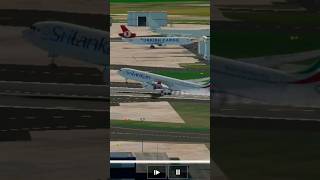 RFSReal Flight Simulator Airbus A330300 SriLankan Airlines Heathrow to Colombo Full Takeoff rfs [upl. by Ahtiek]