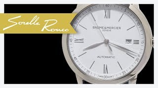 BAUME amp MERCIER Classima Automatic Silver 42mm [upl. by Alasteir]