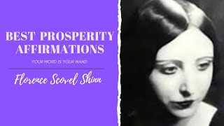 Best Florence Scovel Shinn Affirmations For Prosperity  Ep 01 [upl. by Ahtar]