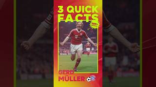 3 Facts about Gerd Müller🤯🔥🤯 viralvideo shorts football [upl. by Yruama368]