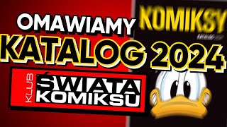 Omawiamy KATALOG KOMIKSÓW EGMONTU 2024 [upl. by Airdnalahs949]