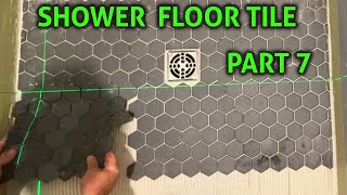 Easy Shower Floor  Schluter Drain  Tile Shower Build Part 7 [upl. by Photima374]