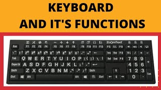 Chapter 5 The Keyboard and its functions Class 2 [upl. by Far]